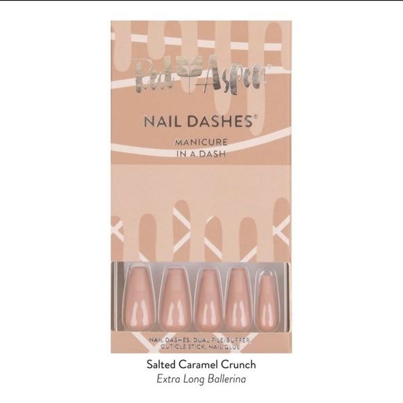 Red Aspen Nail Dashes - Salted Caramel Crunch - Picture 1 of 4